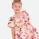 Victoria Puff Sleeve Party Dress - Image 