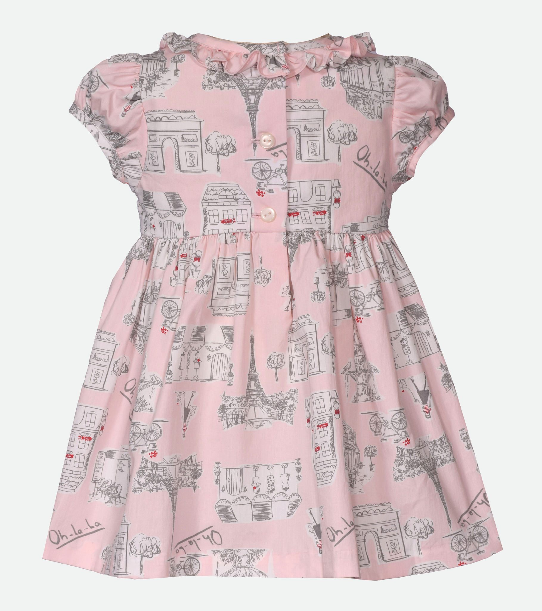 Cherie Paris Smocked Dress